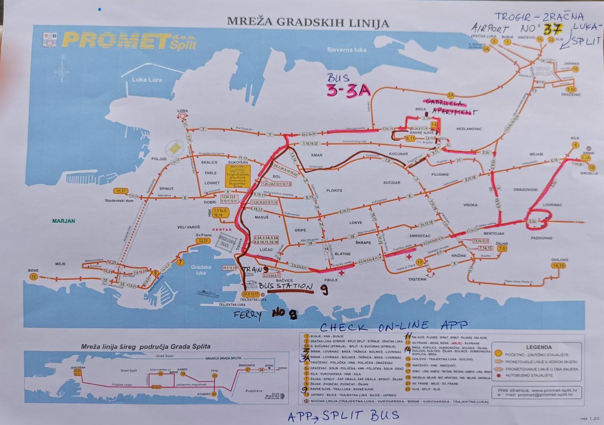 Apartman Gabrijela Split Luaran gambar
